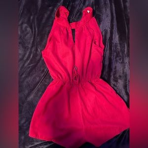 Red, romper,  rue 21 , Size M
